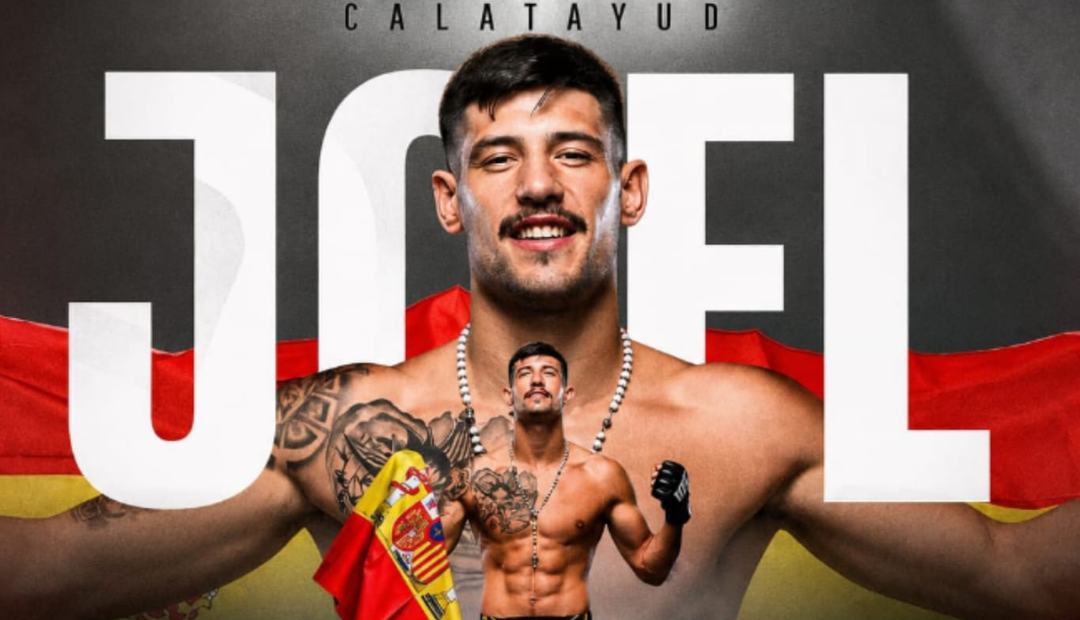 Entrena con una estrella de la UFC: Joel "El Fenómeno" Álvarez impartirá un seminario en Calatayud