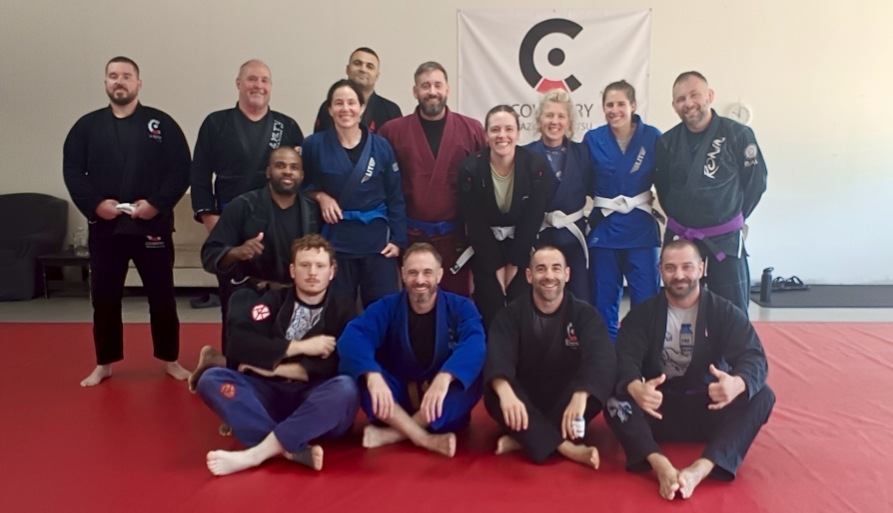 Un profesor también tiene que seguir aprendiendo. Jiu Jitsu en U.S.A.