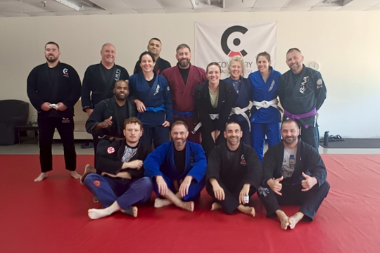Un profesor también tiene que seguir aprendiendo. Jiu Jitsu en U.S.A.