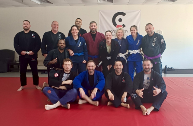 Un profesor también tiene que seguir aprendiendo. Jiu Jitsu en U.S.A.