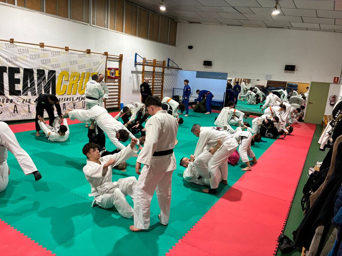 Seminario de brazilian jiu jitsu en Team Cruz